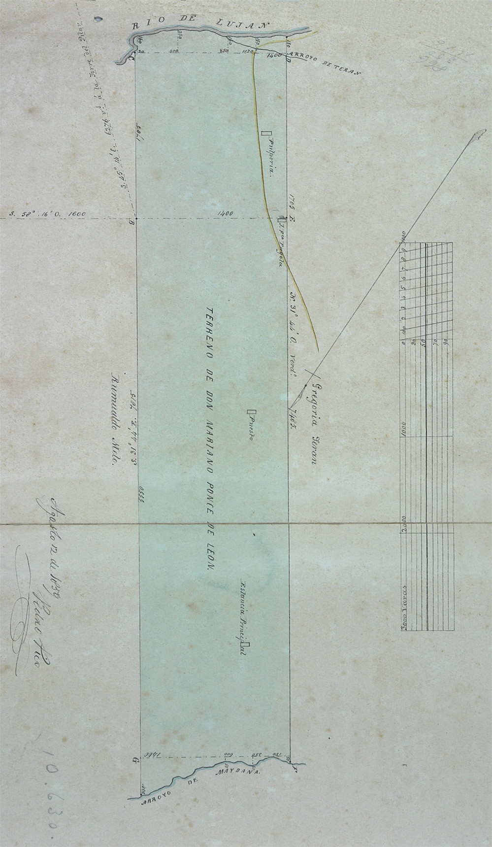 Plano 13 del Agr Pico 1859